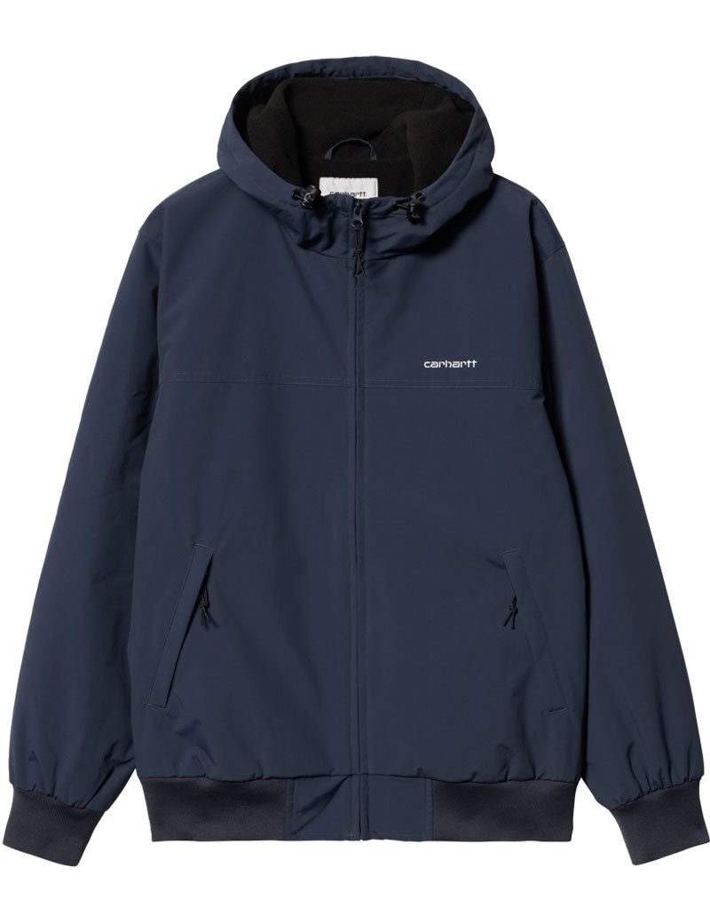 Carhartt WIP Hooded Sail Jacket Air Force Blue White