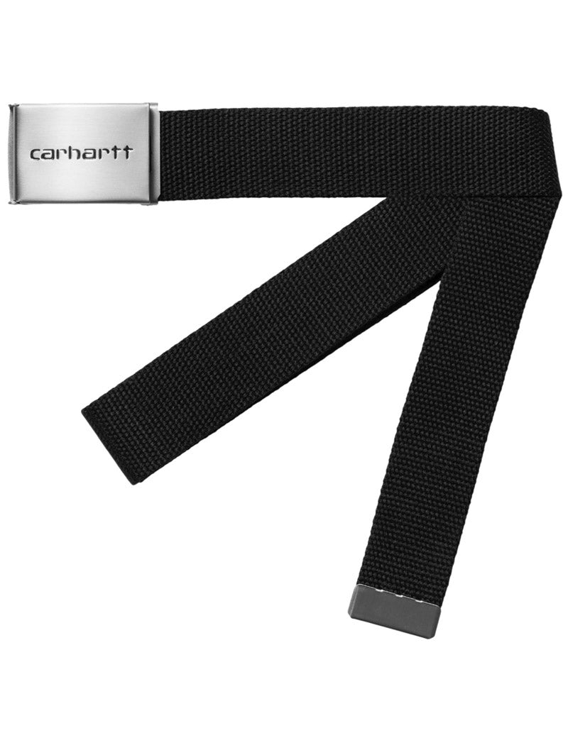 Carhartt Wip Clip Belt Chrome Black