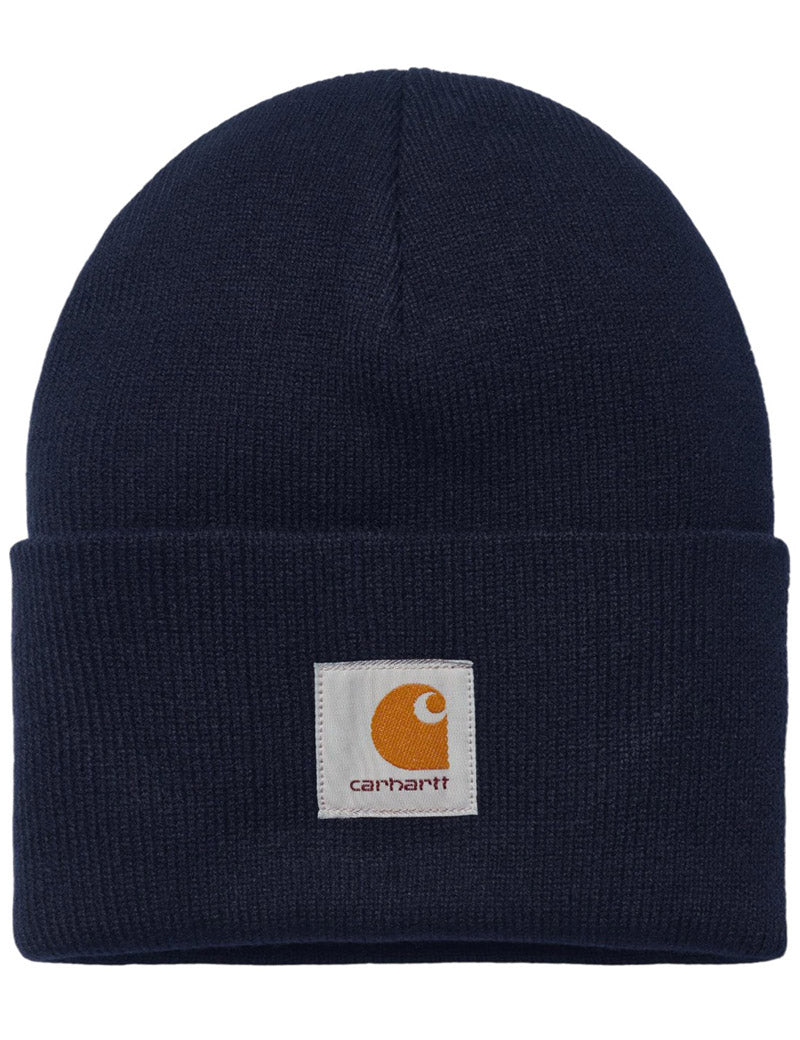 Carhartt Wip Acrylic Watch Hat Dark Navy Main