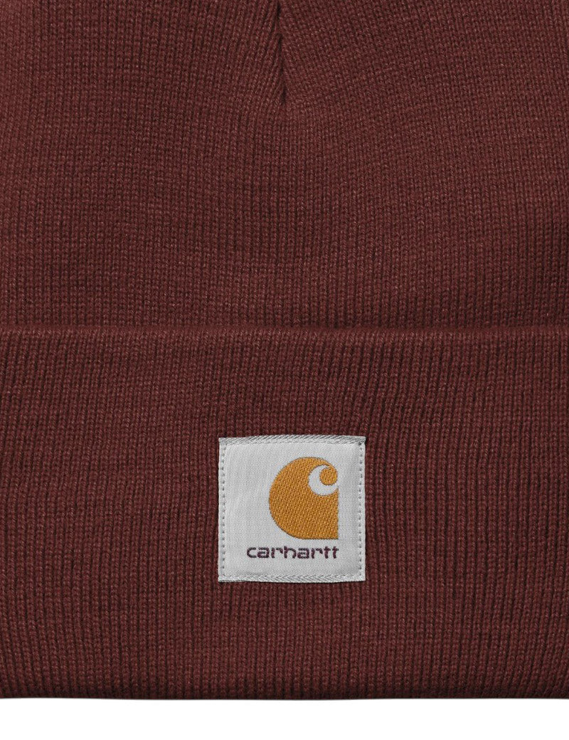 Carhartt Wip Acrylic Watch Hat Amarone Square Label