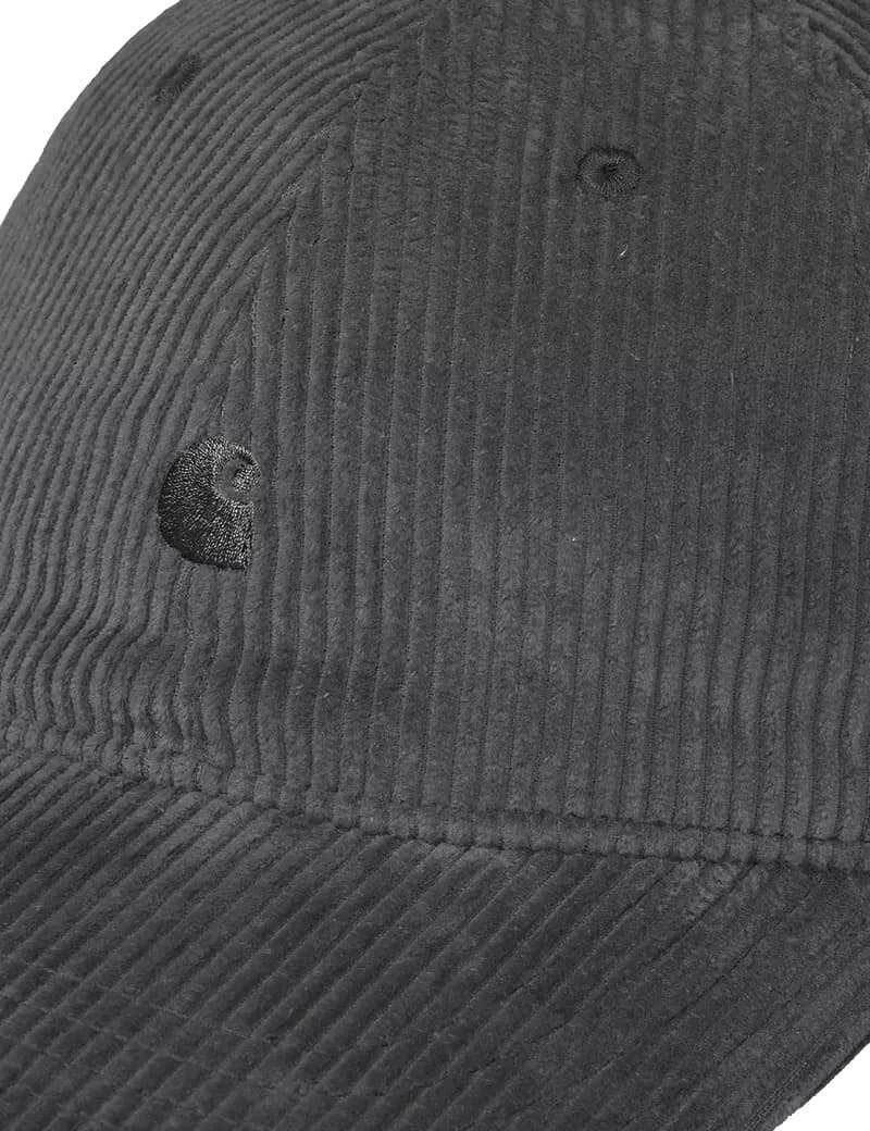 Carhartt Wip Harlem Corduroy Cap Graphite