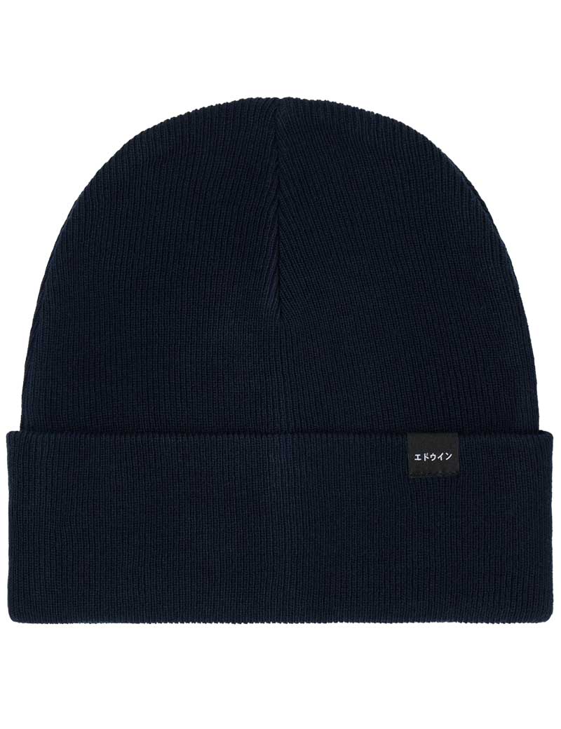 Edwin Watch Cap Beanie Navy