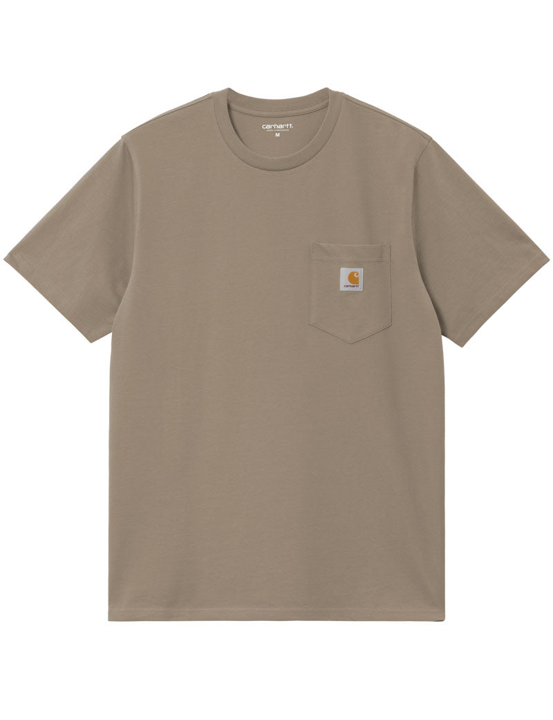 Carhartt WIP Pocket Short Sleeve T-Shirt Iroko Front