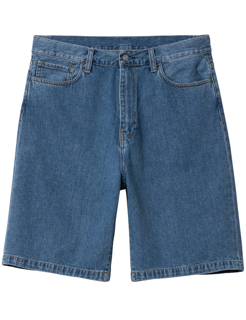 Carhartt WIP Landon Shorts Blue, Heavy Stone Wash