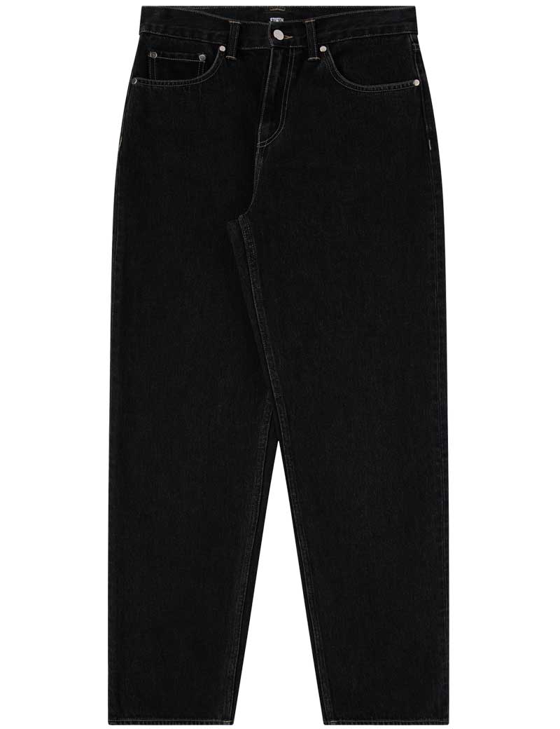 Edwin W' Janis Pant Jeans Black Dark Marble Wash