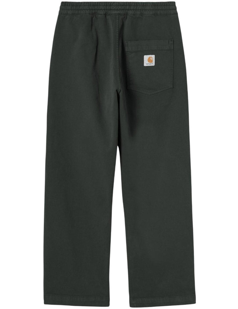 Carhartt WIP Floyde Pant Raven, Garment Dyed Back View
