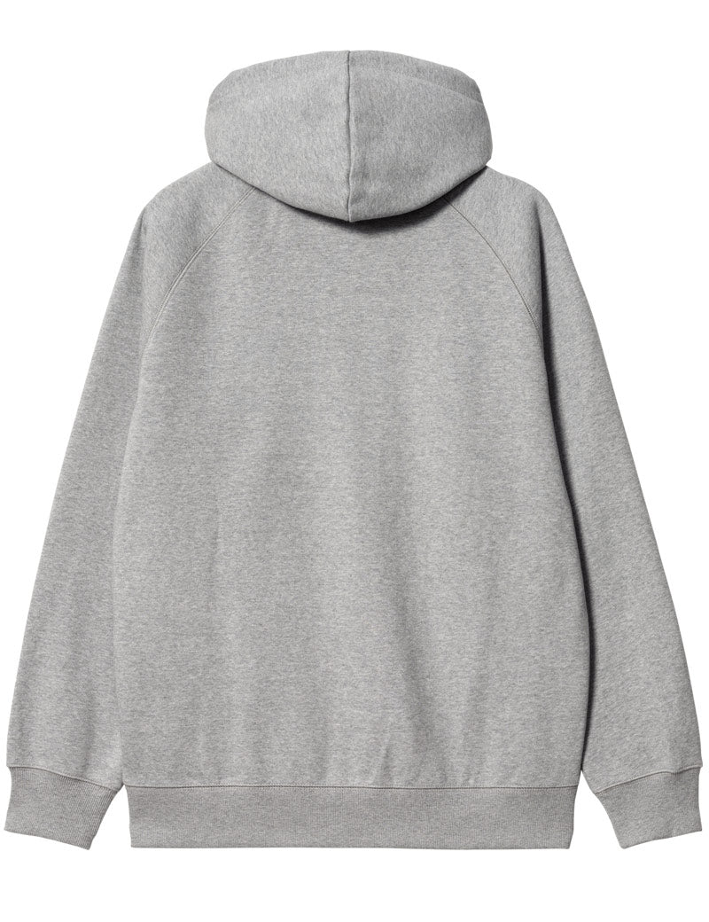 Carhartt WIP Hooded Chase Jacket Grey Heather Gold Back