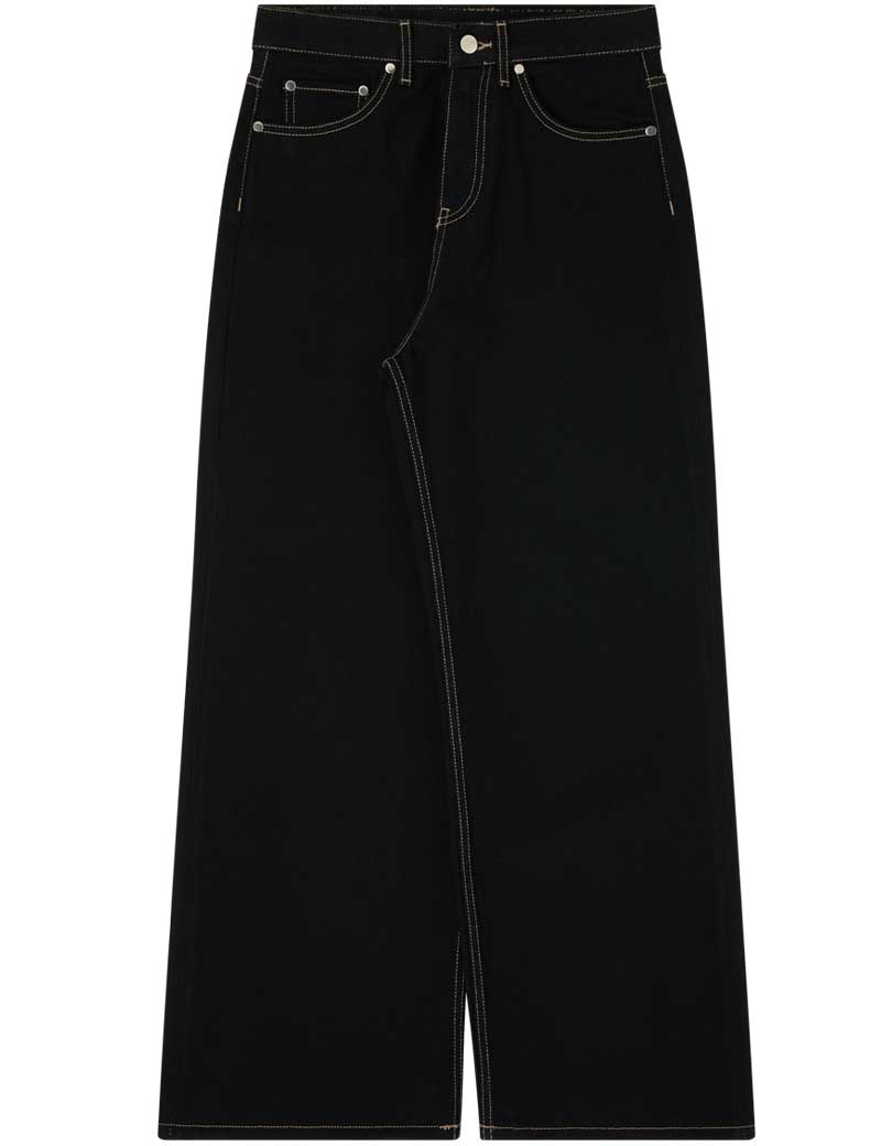 Edwin W' Olivia Pant Jeans Black Rinsed