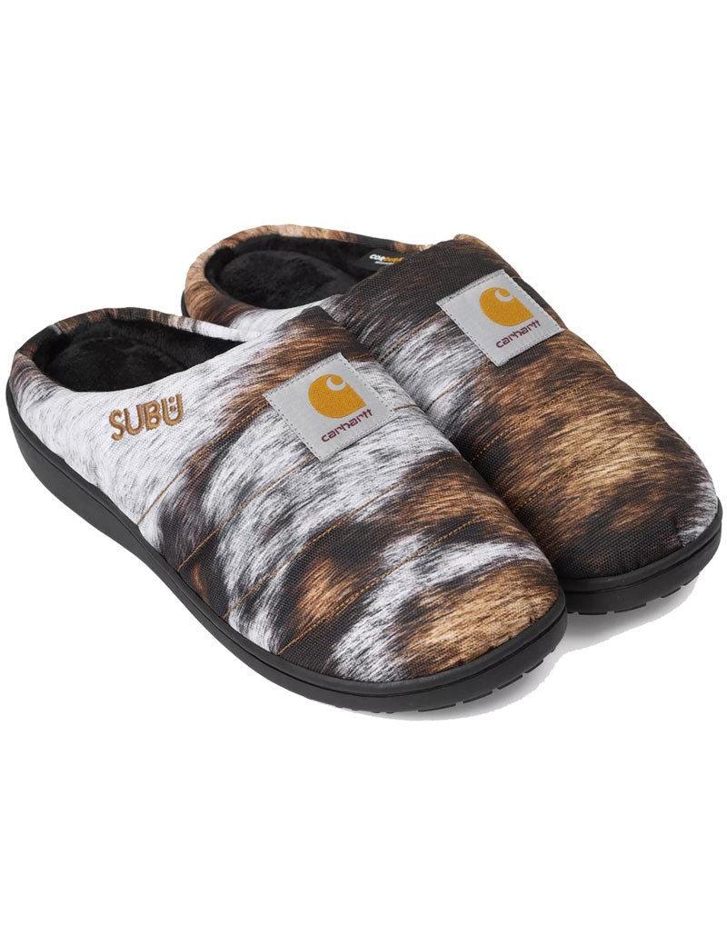Carhartt Wip X Subu Cordura Slippers Wild Dog Print