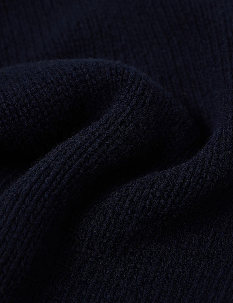 Edwin Ellis Sweater Navy Off White