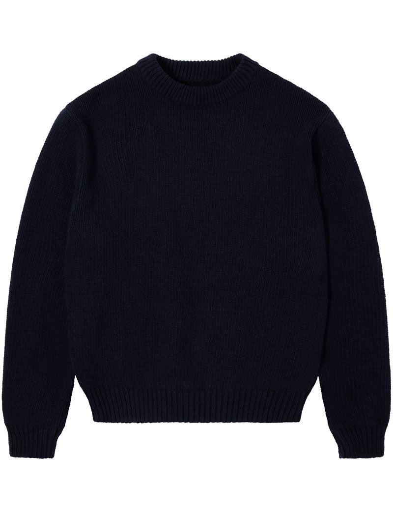 Edwin Ellis Sweater Navy Off White
