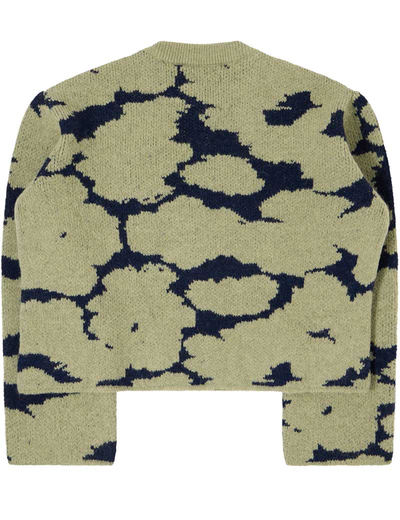 Edwin W'Gill Sweater Navy Sage