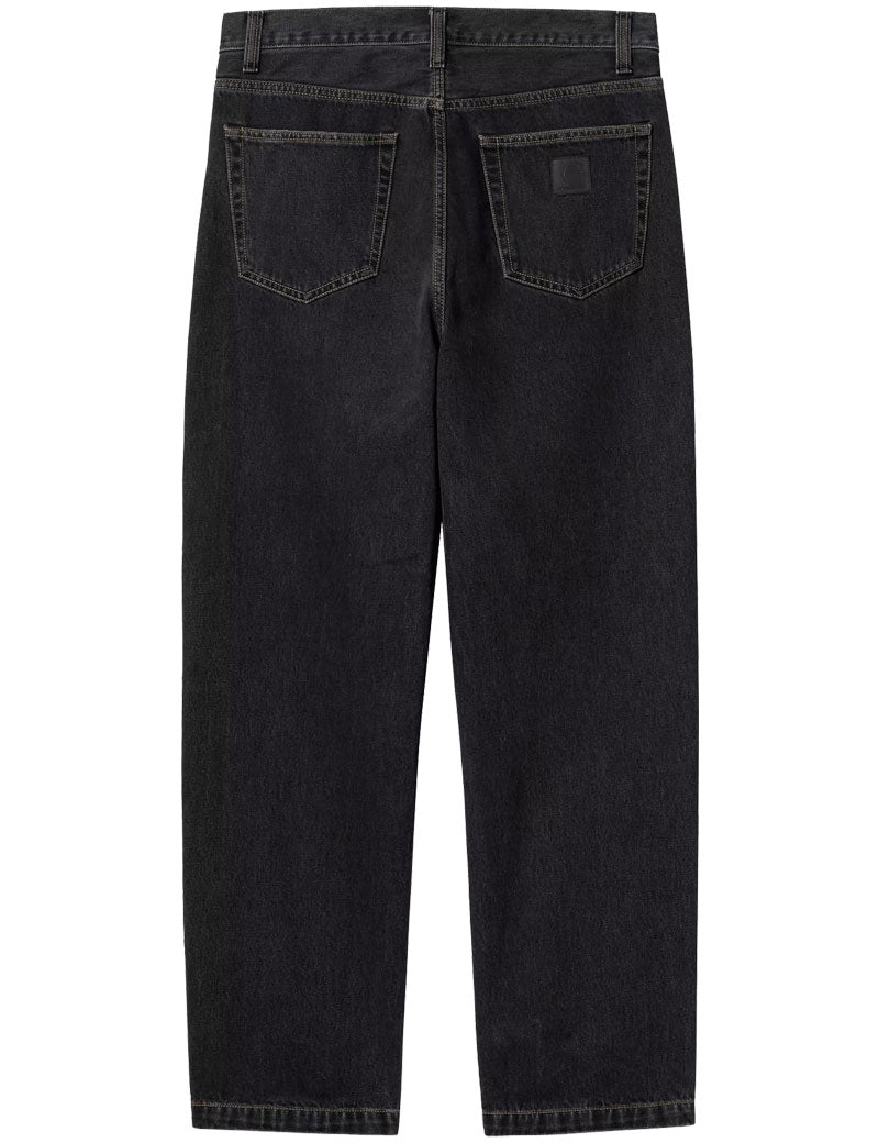 Carhartt Wip Aaron Pant Black Stone Washed