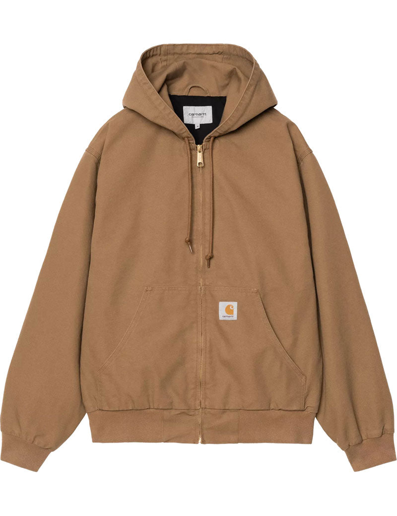 Carhartt WIP OG Active Jacket Hamilton Brown Stone Canvas