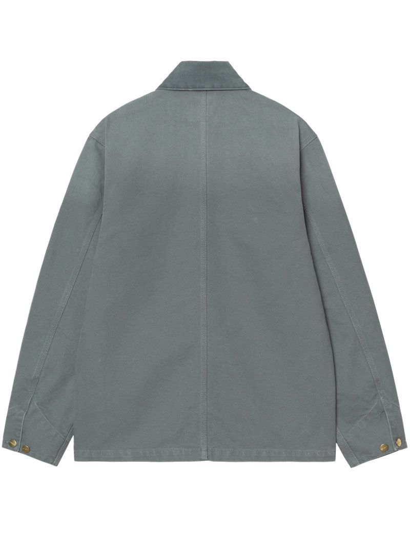 Carhartt WIP Michigan Coat Cozy Blue Stone Canvas Back