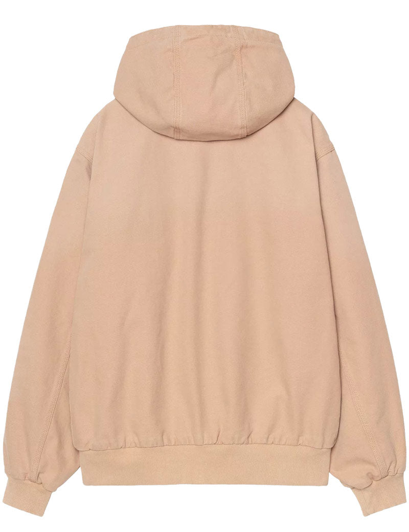Carhartt WIP OG Active Jacket Dusty H Brown, Stone Canvas Back View