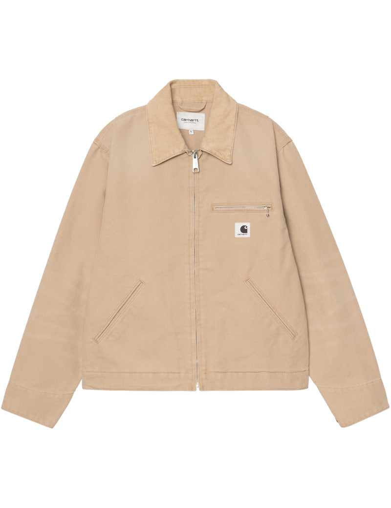 Carhartt WIP W' OG Detroit Jacket Dusty H Brown Stone Front