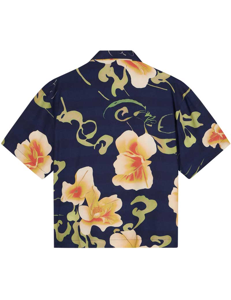 Edwin Mono No Aware Short Sleeve Shirt Multi Colour