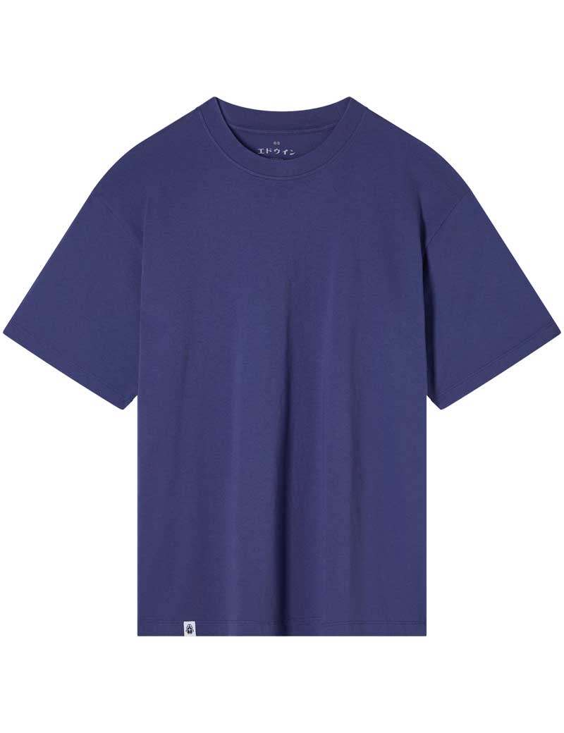 Edwin Oversize Basic T-shirt Skipper Blue