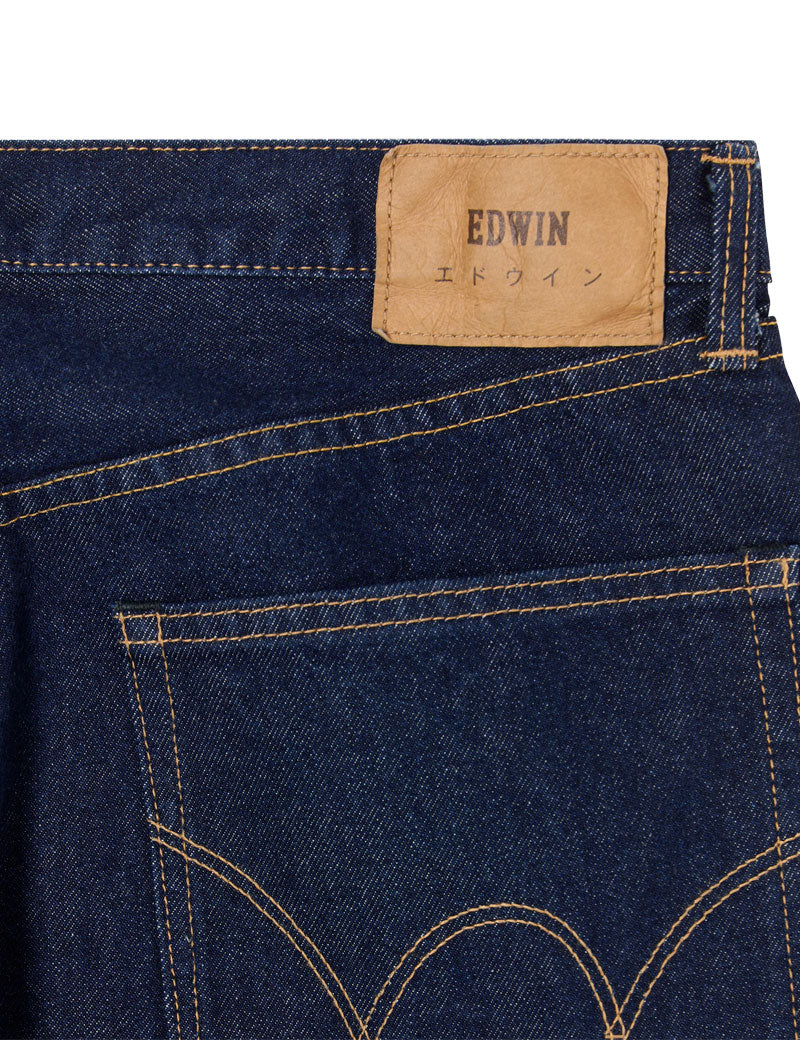Edwin Wide Pant Opened Denim Jeans Blue Rinsed