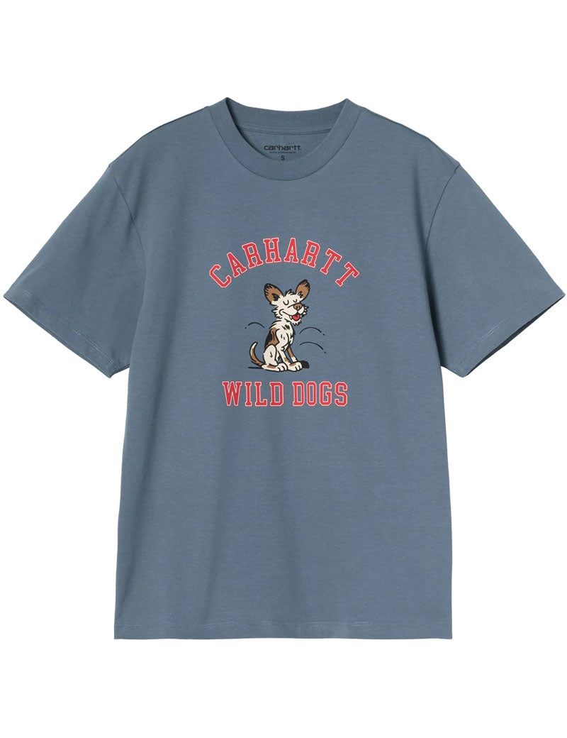 Carhartt WIP W' Short Sleeved Wild Dog T-Shirt Angelite