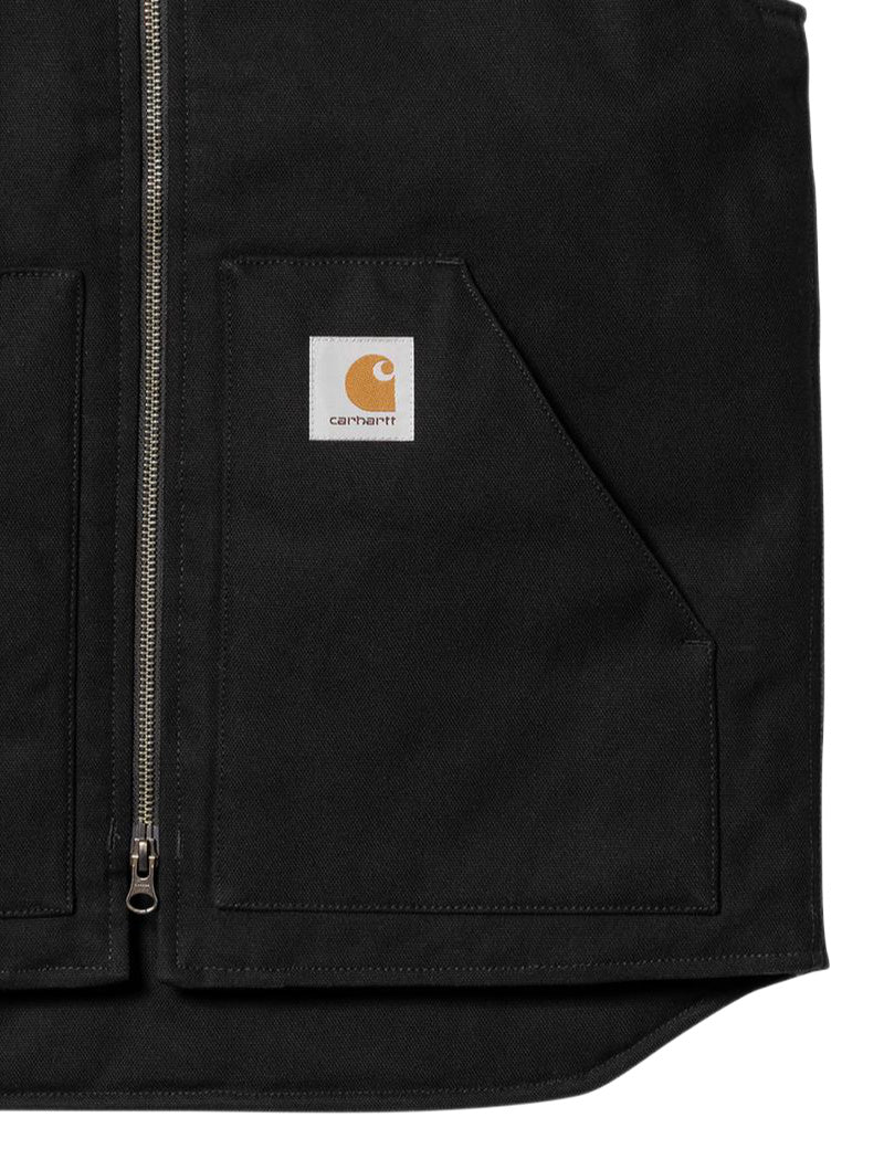 Carhartt WIP Classic Vest Black Rigid Square Label