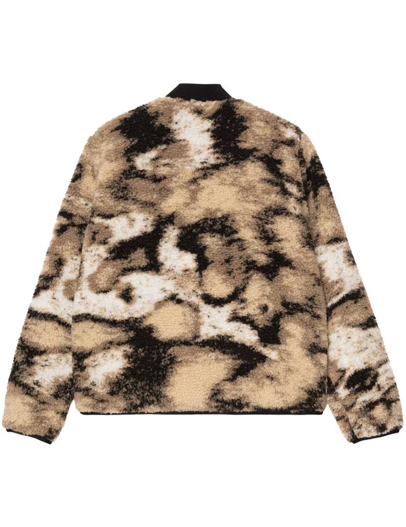 Carhartt WIP W' Janet Liner Fleece Wild Dog Jacquard Black