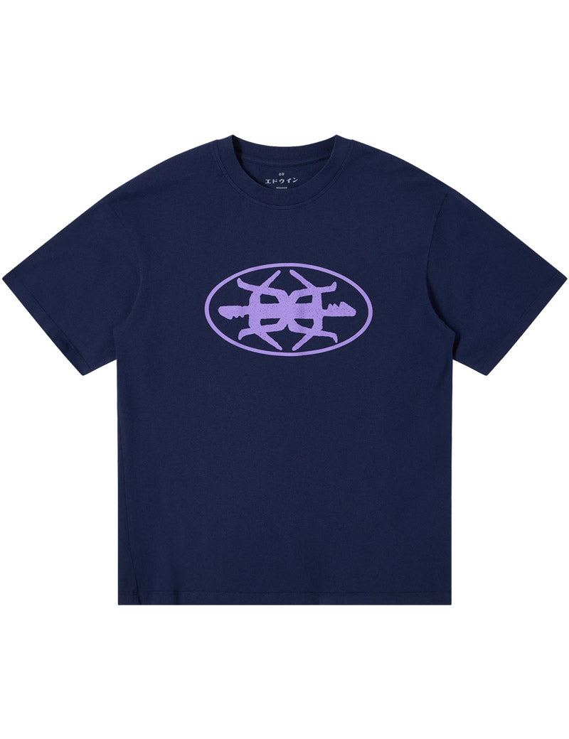 Edwin Kamasutra T-shirt Maritime Blue