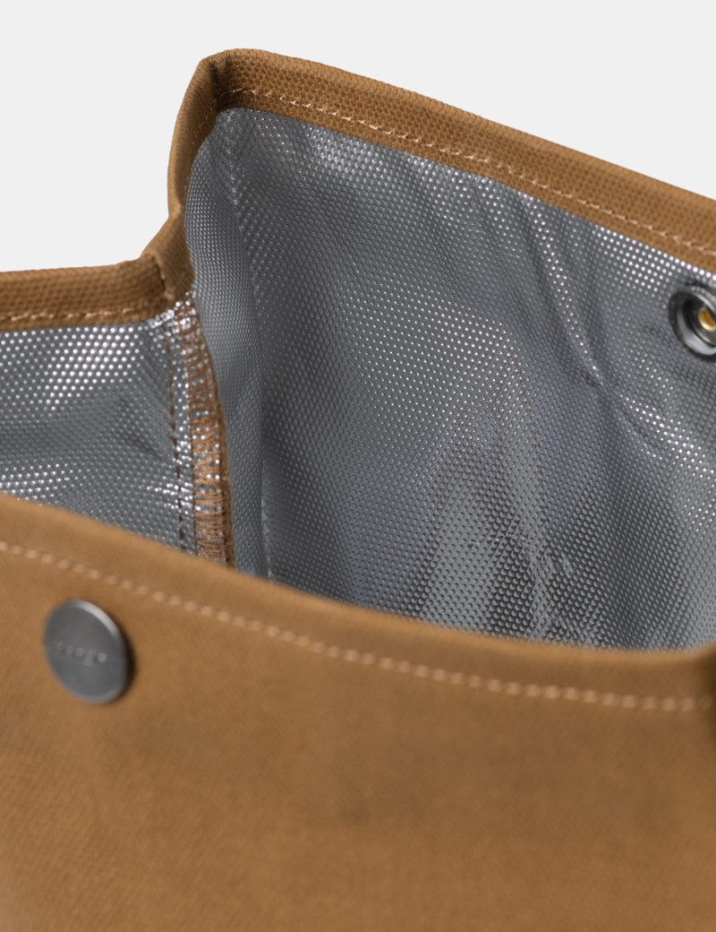 Carhartt WIP Lunch Bag Hamilton Brown Insulation
