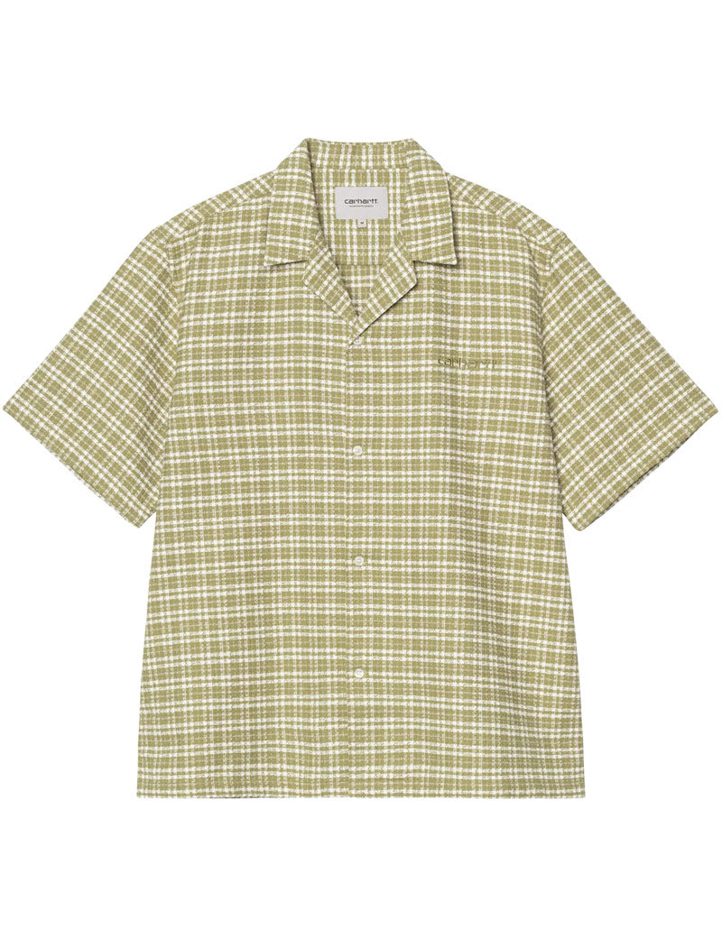 Carhartt WIP Short Sleeve Kander Shirt Check Snake