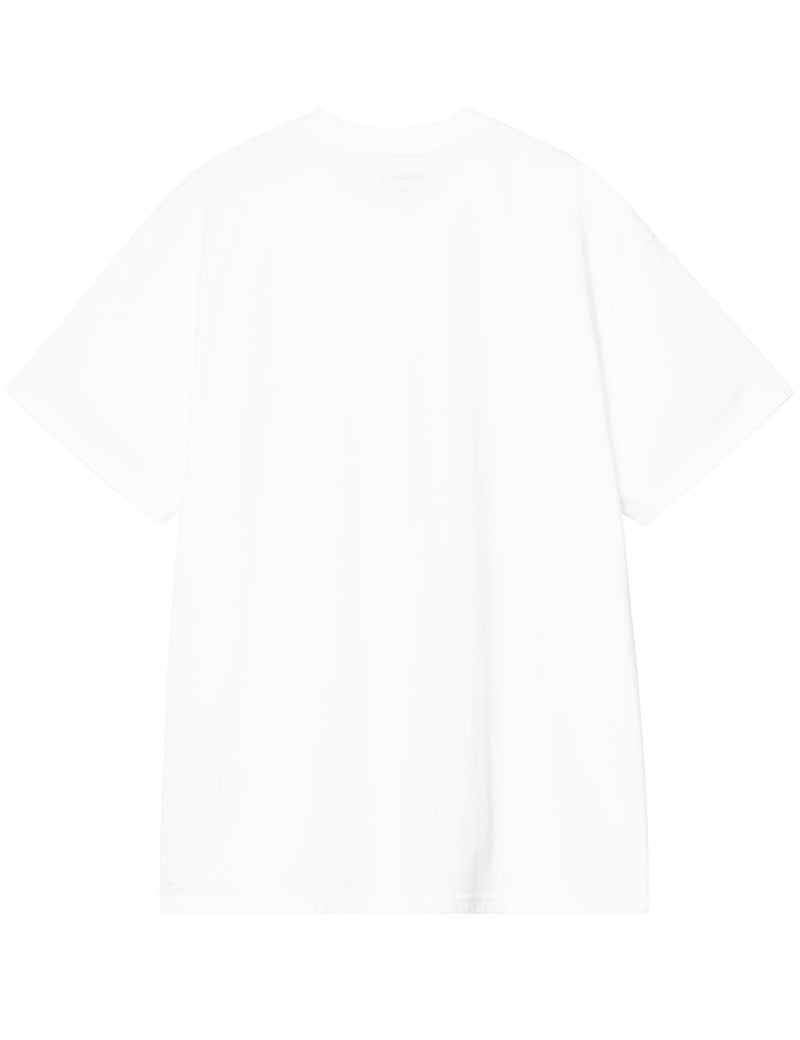 Carhartt WIP Short Sleeve Octopus T-Shirt White Back View