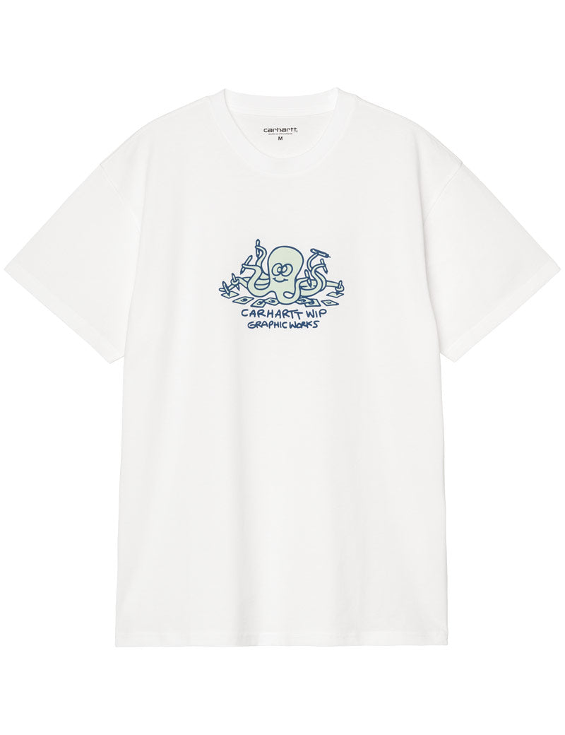 Carhartt WIP Short Sleeve Ink Lab T-Shirt White