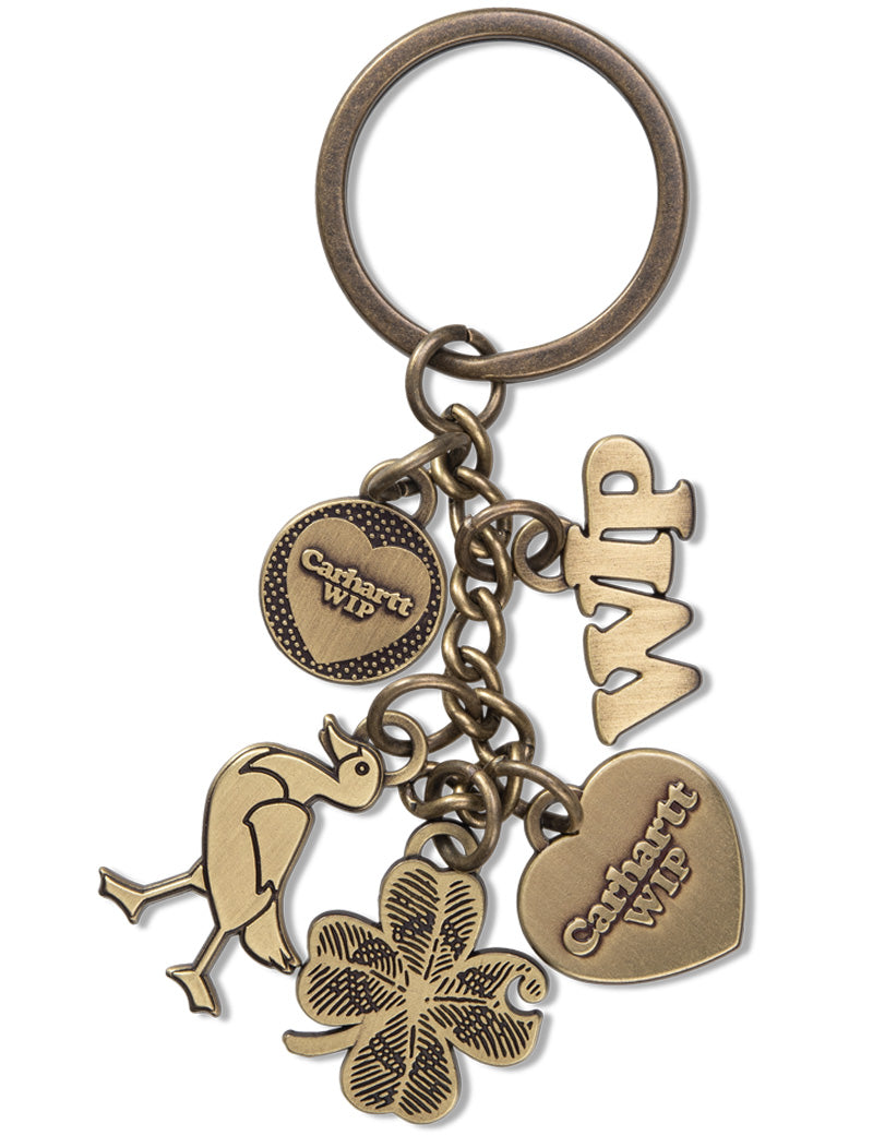 Carhartt WIP Charms Keychain Gold