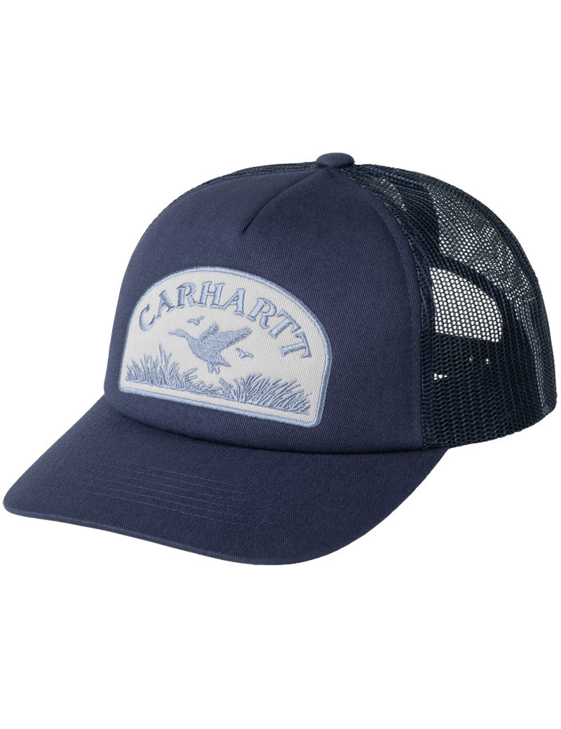 Carhartt WIP Take Off Trucker Cap Blue Front