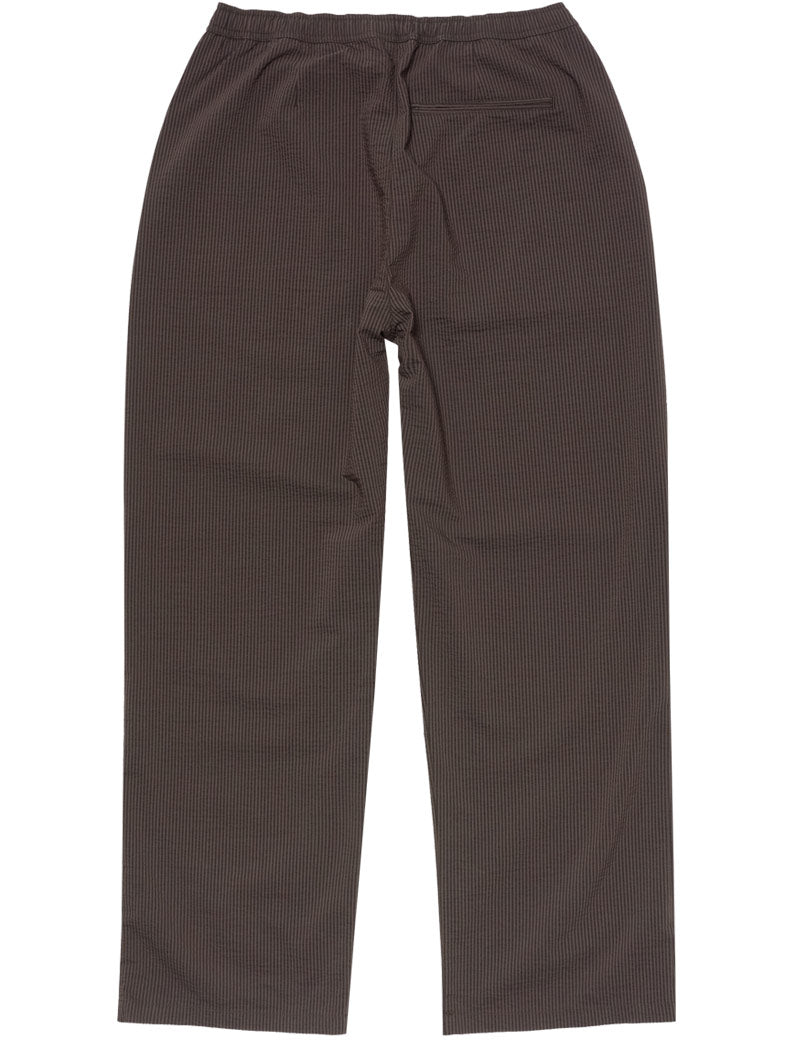 Edwin Edison Pant Coffee Bean Black Back View