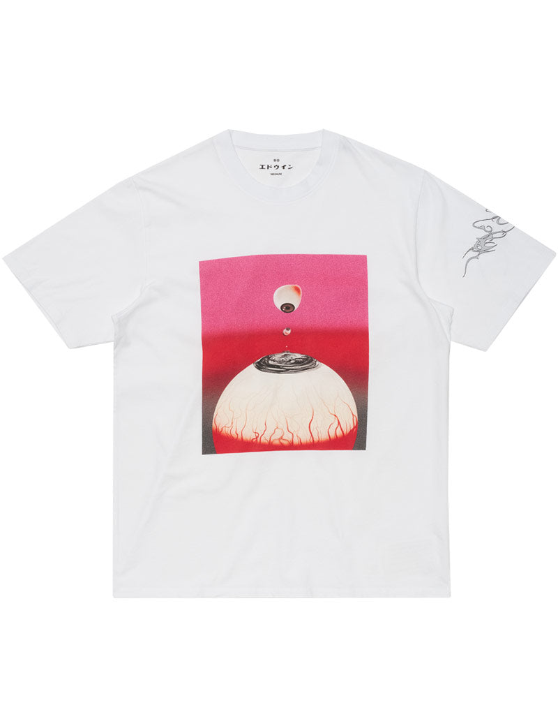 Edwin Hold My Gaze T-Shirt White