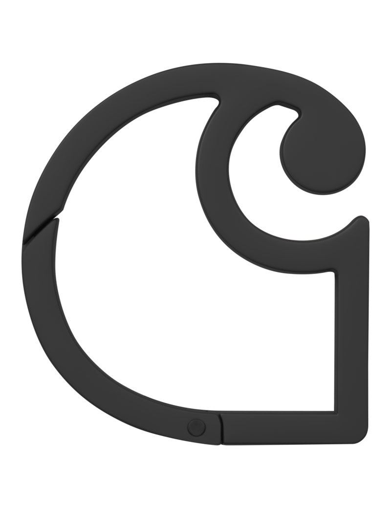 Carhartt WIP C-Logo Carabiner Black Face On