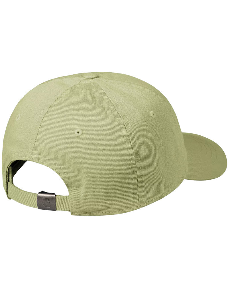 Carhartt WIP Madison Logo Cap Gentle Green White