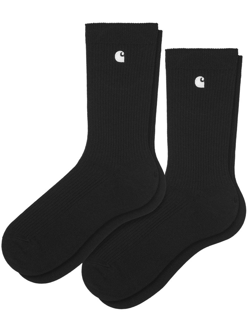 Carhartt WIP Madison Pack Socks Knit Black And White