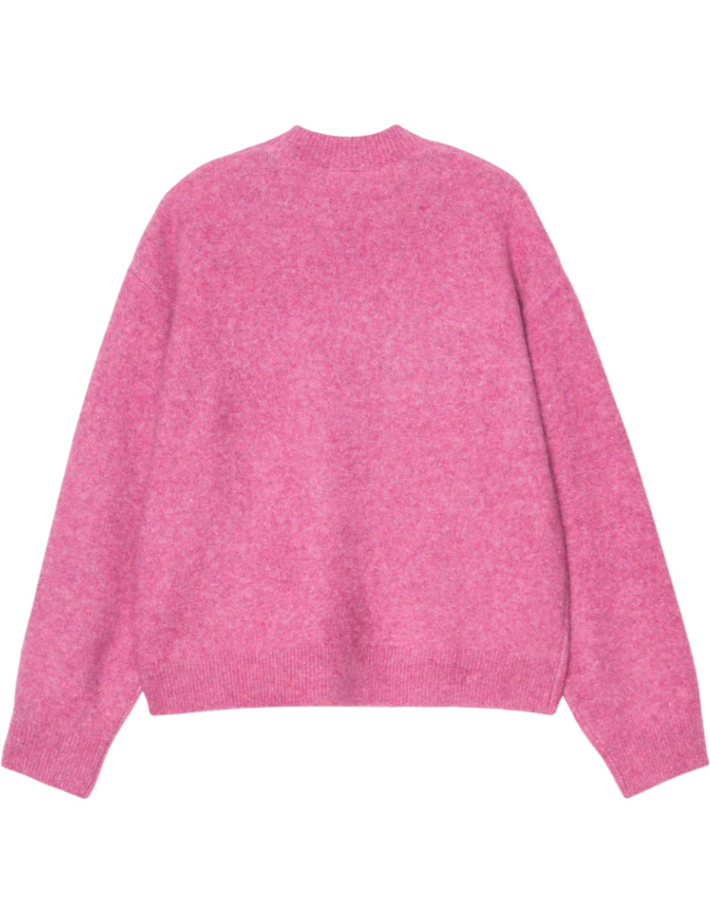 Carhartt WIP W' Curtis Sweater Tangled Hortensia Back View