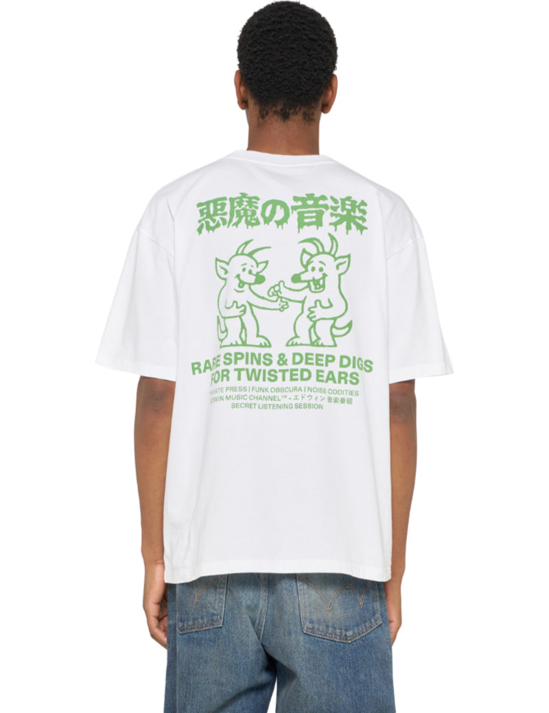 Edwin Rare Spins T-Shirt White