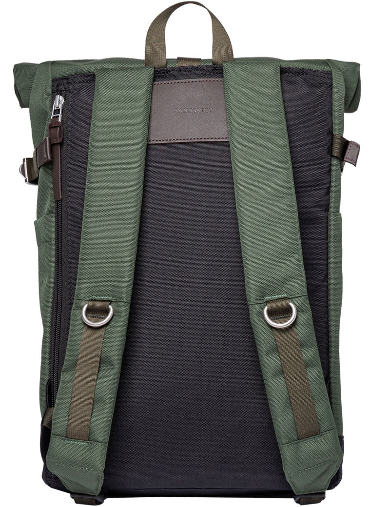 Sandqvist Ilon Rolltop Backpack Dawn Green