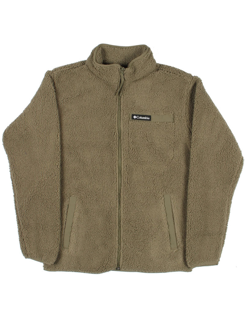 Columbia Rugged Ridge Sherpa Fleece Jacket Stone Green