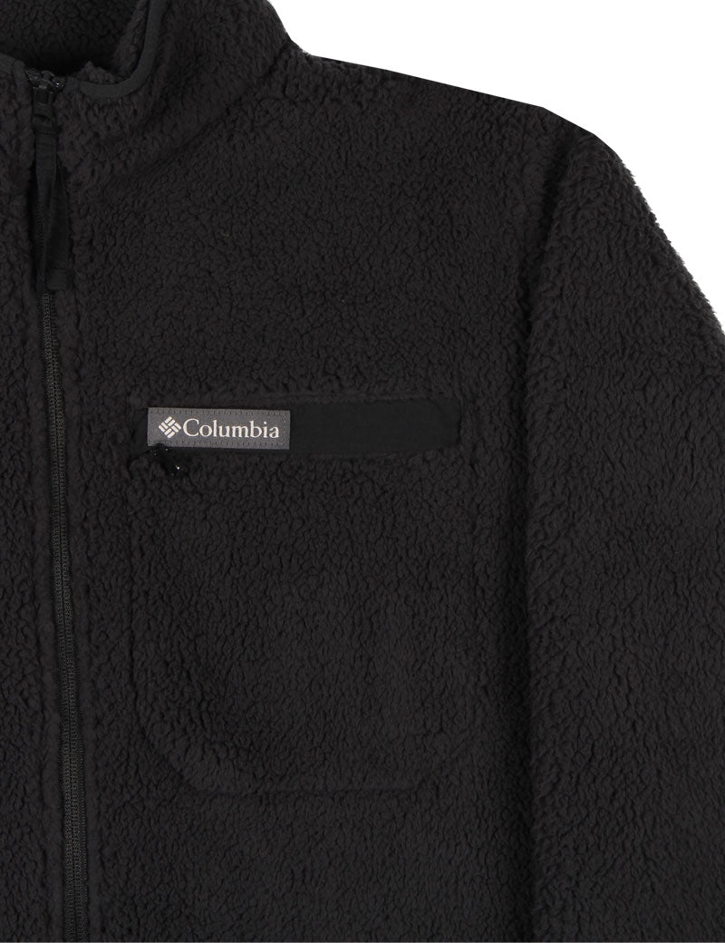 Columbia Rugged Ridge High Pile Full Zip Black