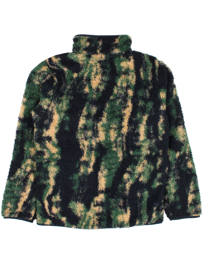 Columbia Winter Pass Reversible Sherpa Fleece Jacket Collegiate Navy Tracks