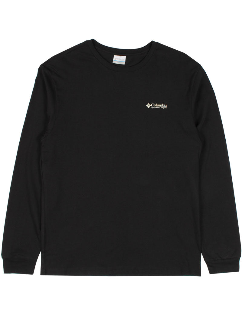 Columbia Men's Explorers Canyon Long Sleeve T-Shirt Black