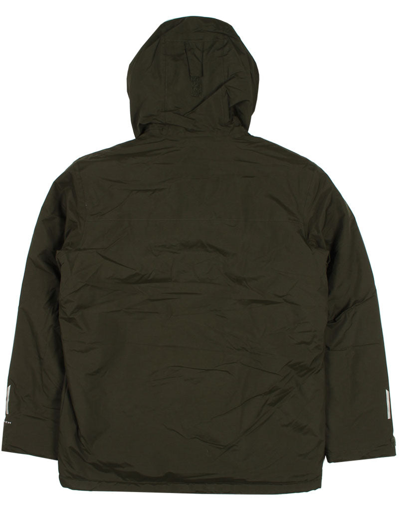Columbia Men's Landroamer Sherpa Lined Waterproof Hooded Jacket Greenscape