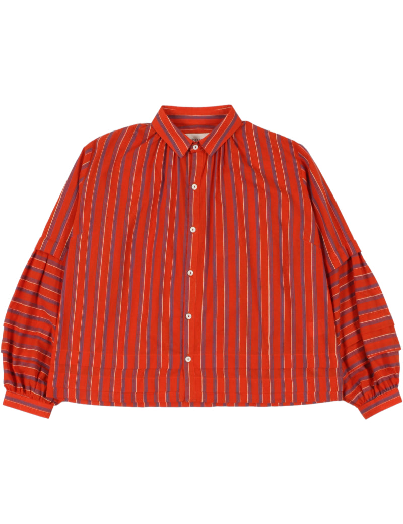 Sideline Lotta Shirt Red Stripe Flat