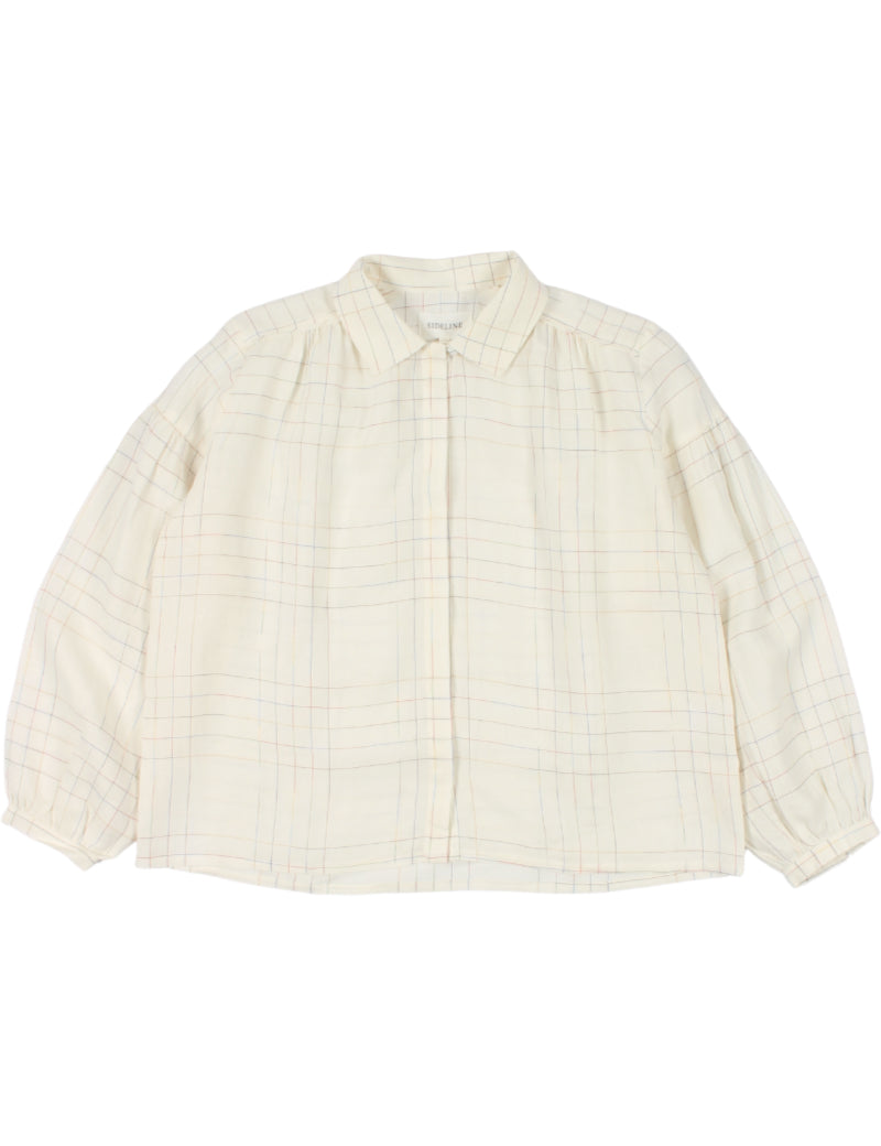 Sideline Binni Shirt White Base Flat