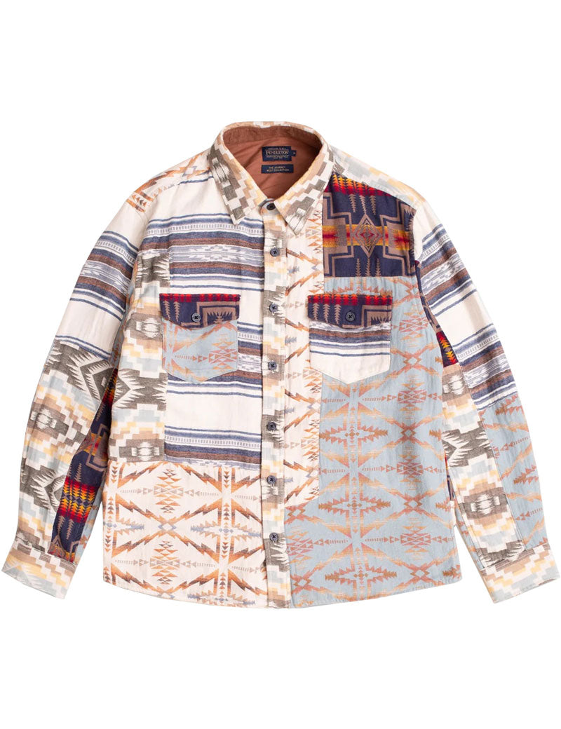 Pendleton La Pine Patchwork Overshirt Multi